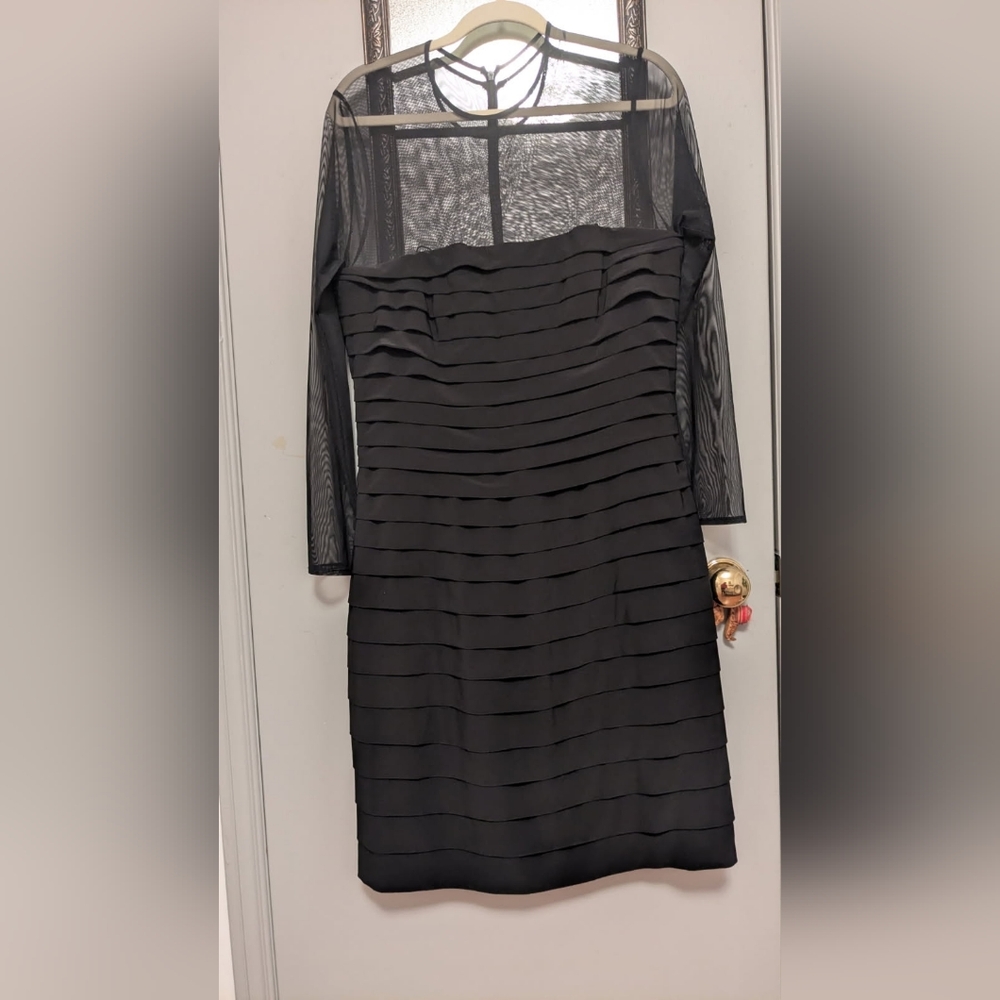 Chic Black Long Sleeve Dress